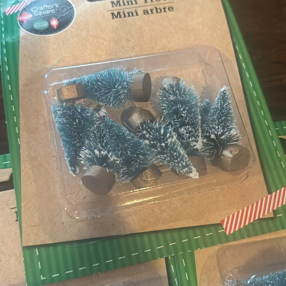 Mini Christmas tree crafting decor holiday crafts gifts activities